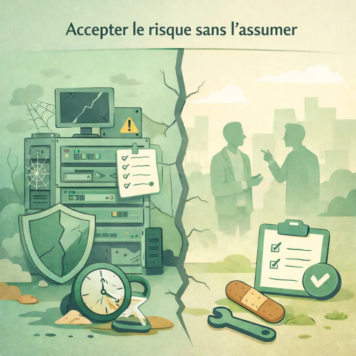 Accepter le risque sans l'assumer
