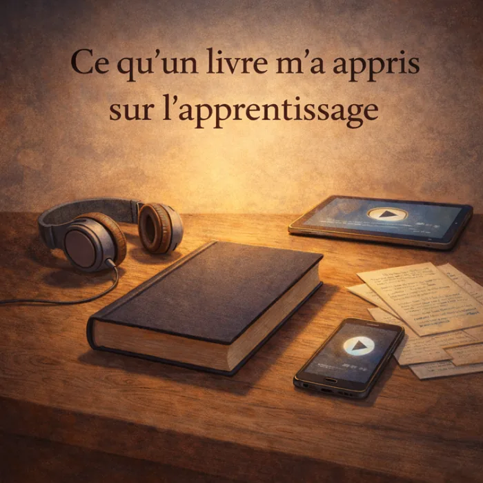 Ce qu'un livre m'a appris sur l'apprentissage
