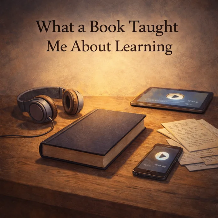 What a Book Taught Me About Learning