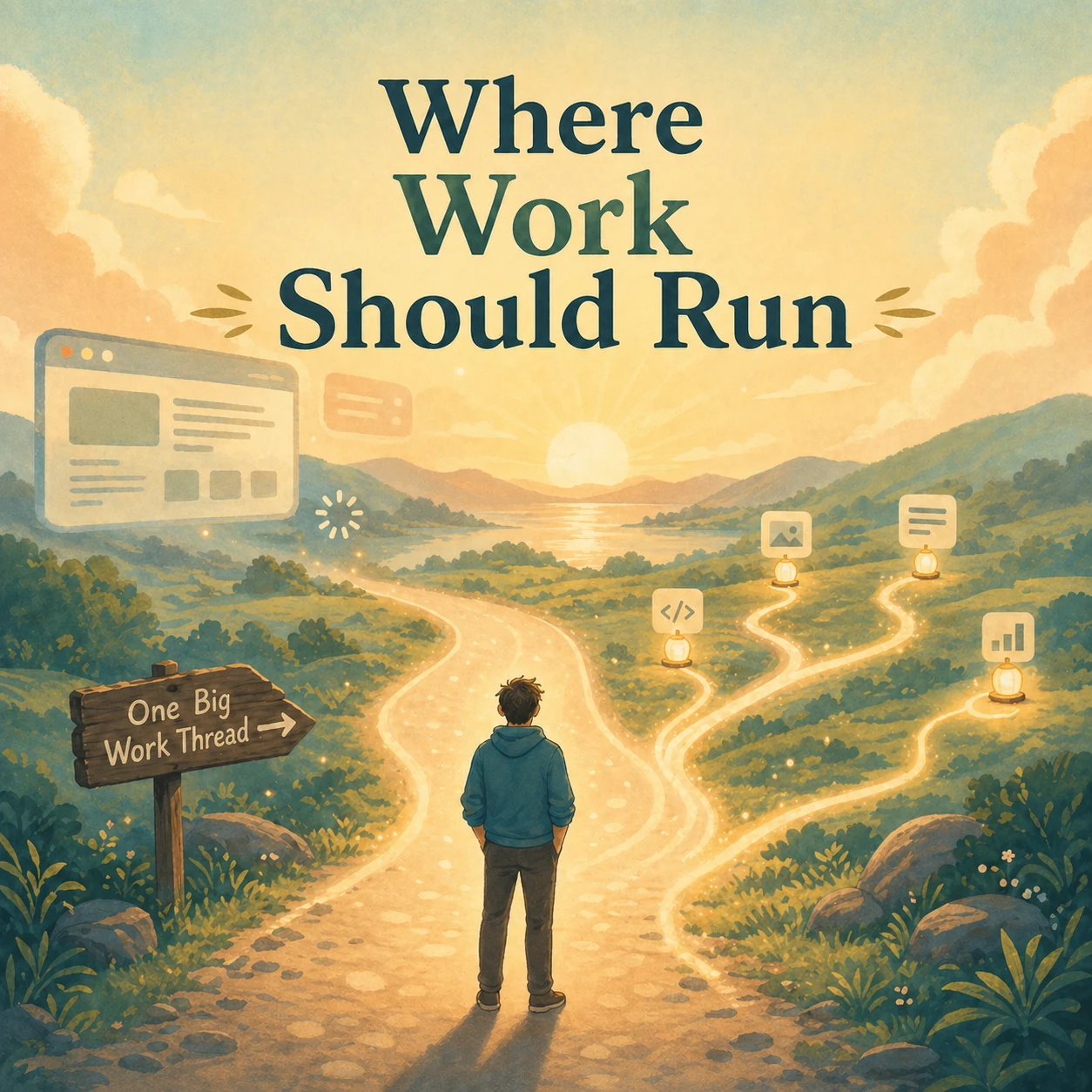 Where Work Should Run